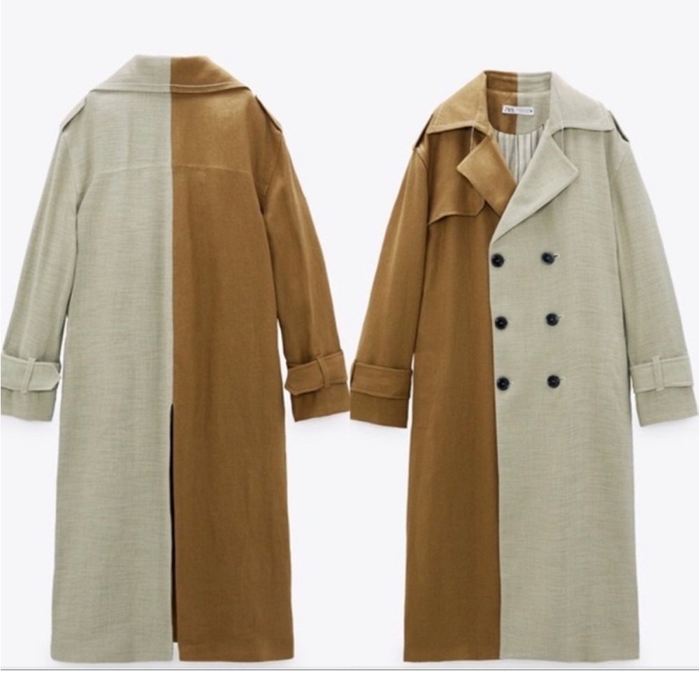 Limited Edition - Vogue CFDA x Zara Linen Trench - M